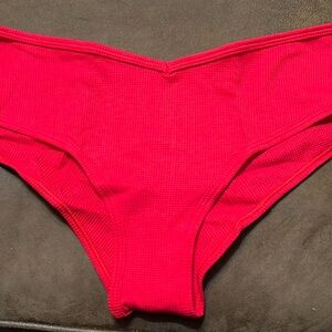 NWT PINK Victoria’s Secret Cotton Cheekster Panty